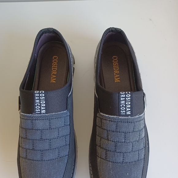 COSIDRAM Casual Slip-On Loafers Black Gray US 8 NWOT main image 6